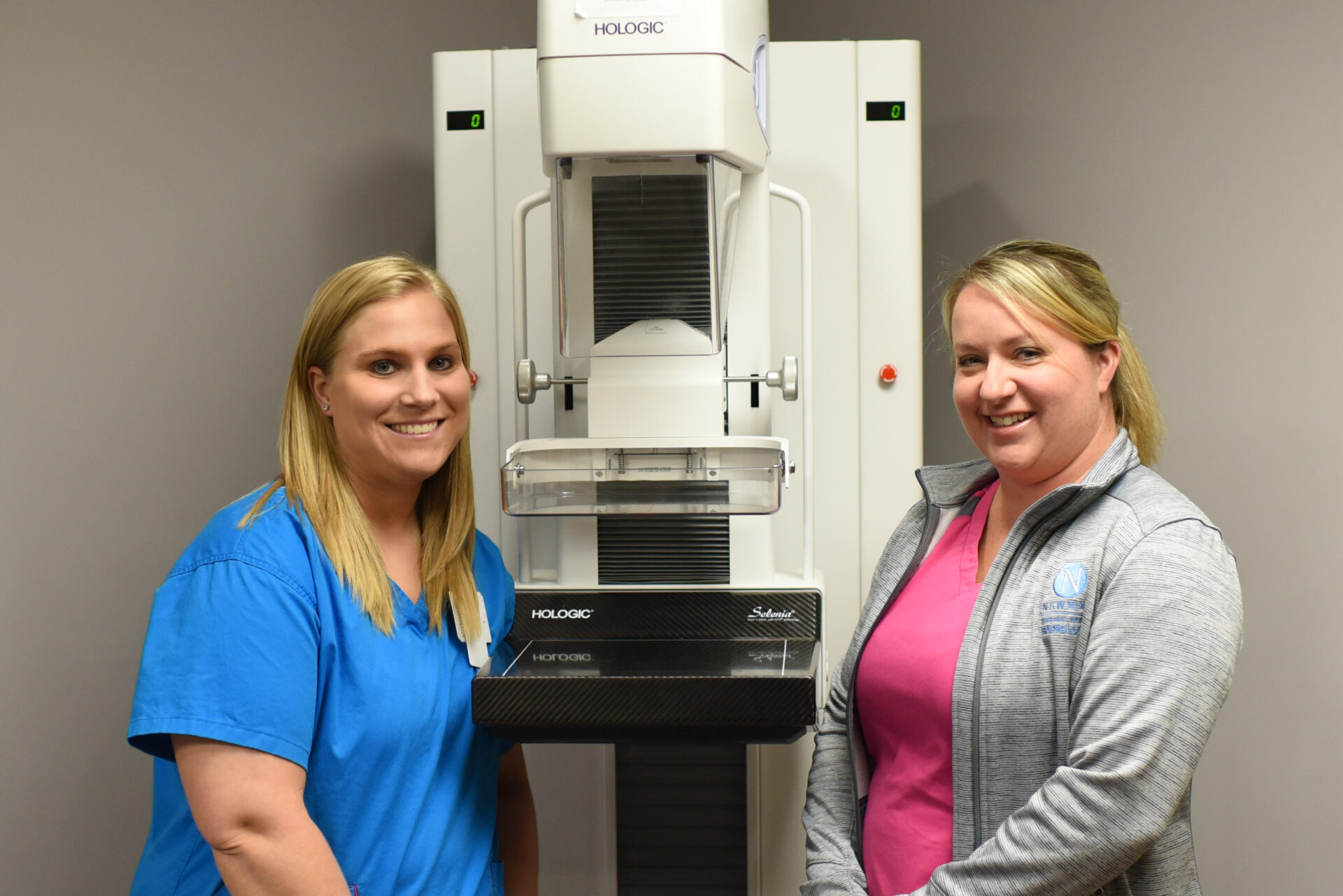Breast care center mammogram